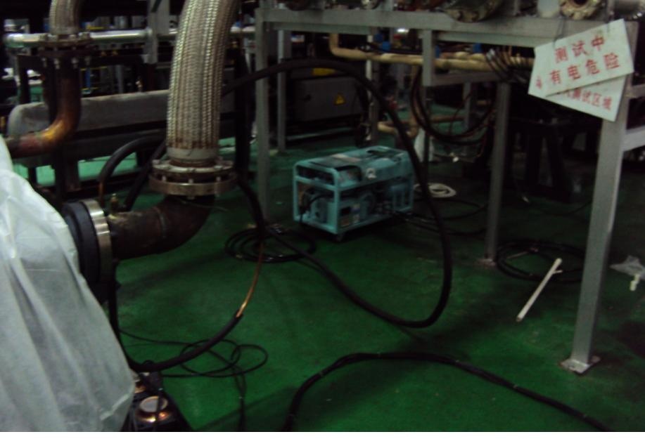 FS2在大型中央空调试验台回收制冷剂